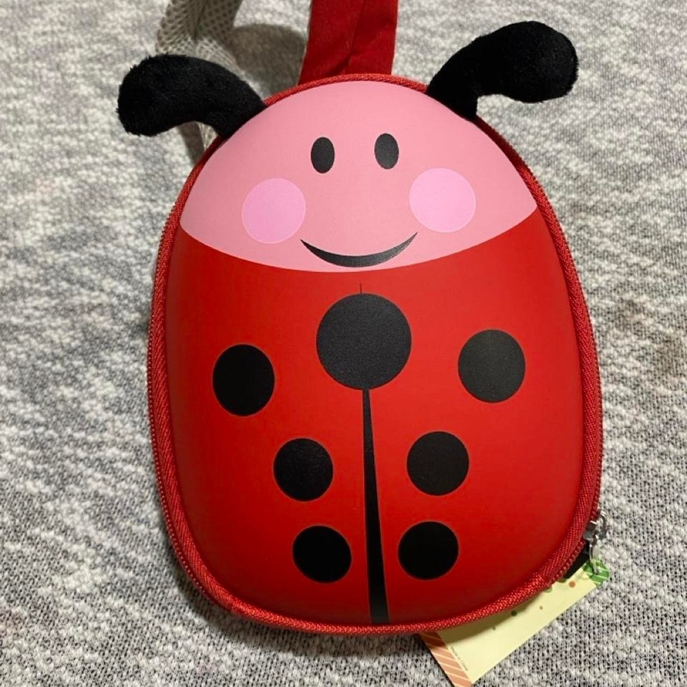 Emmzoe kids Ladybug red crossbody sling  bag. SKU-A883